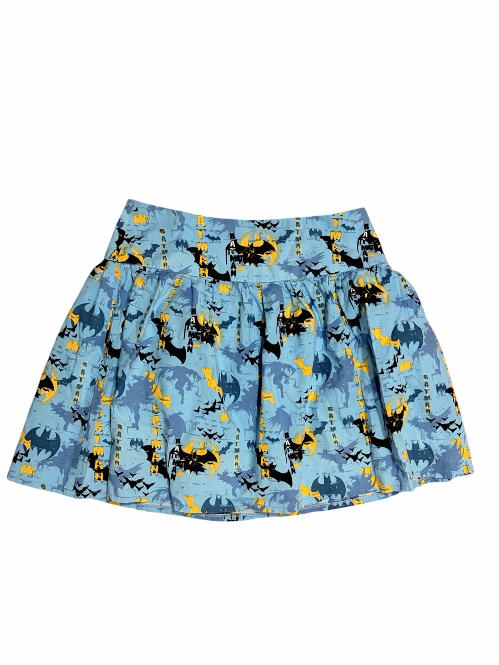 Handmade BATMAN Pleated Skirt